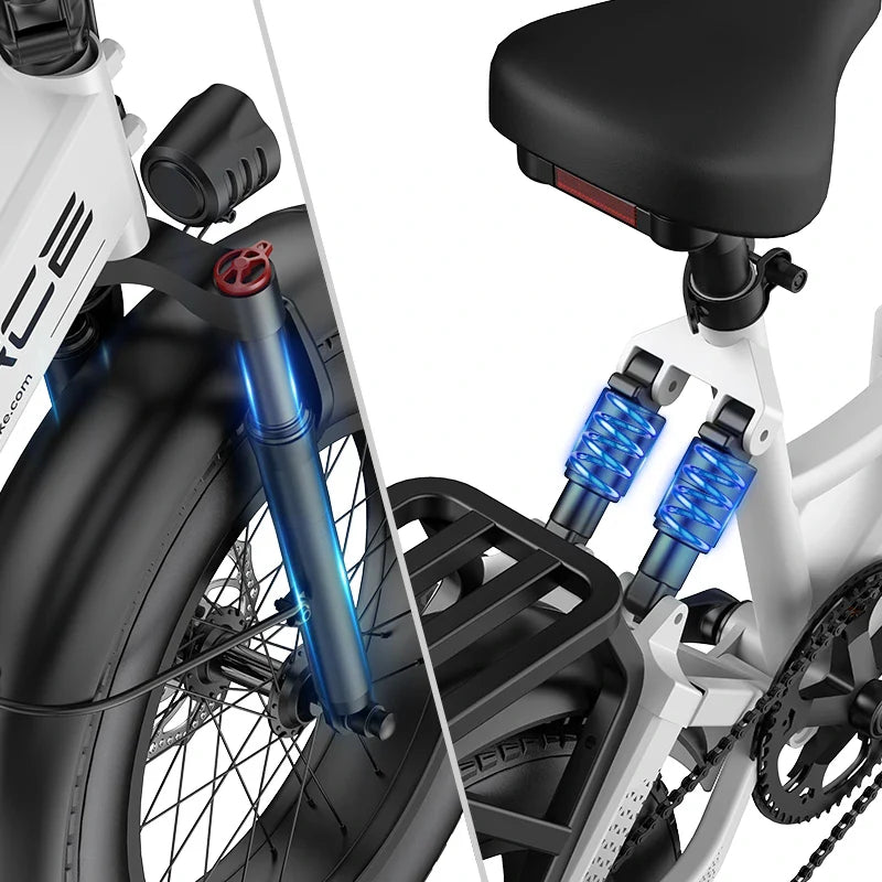 G-FORCE RE Foldable Electric Bike-Electric Scooters London