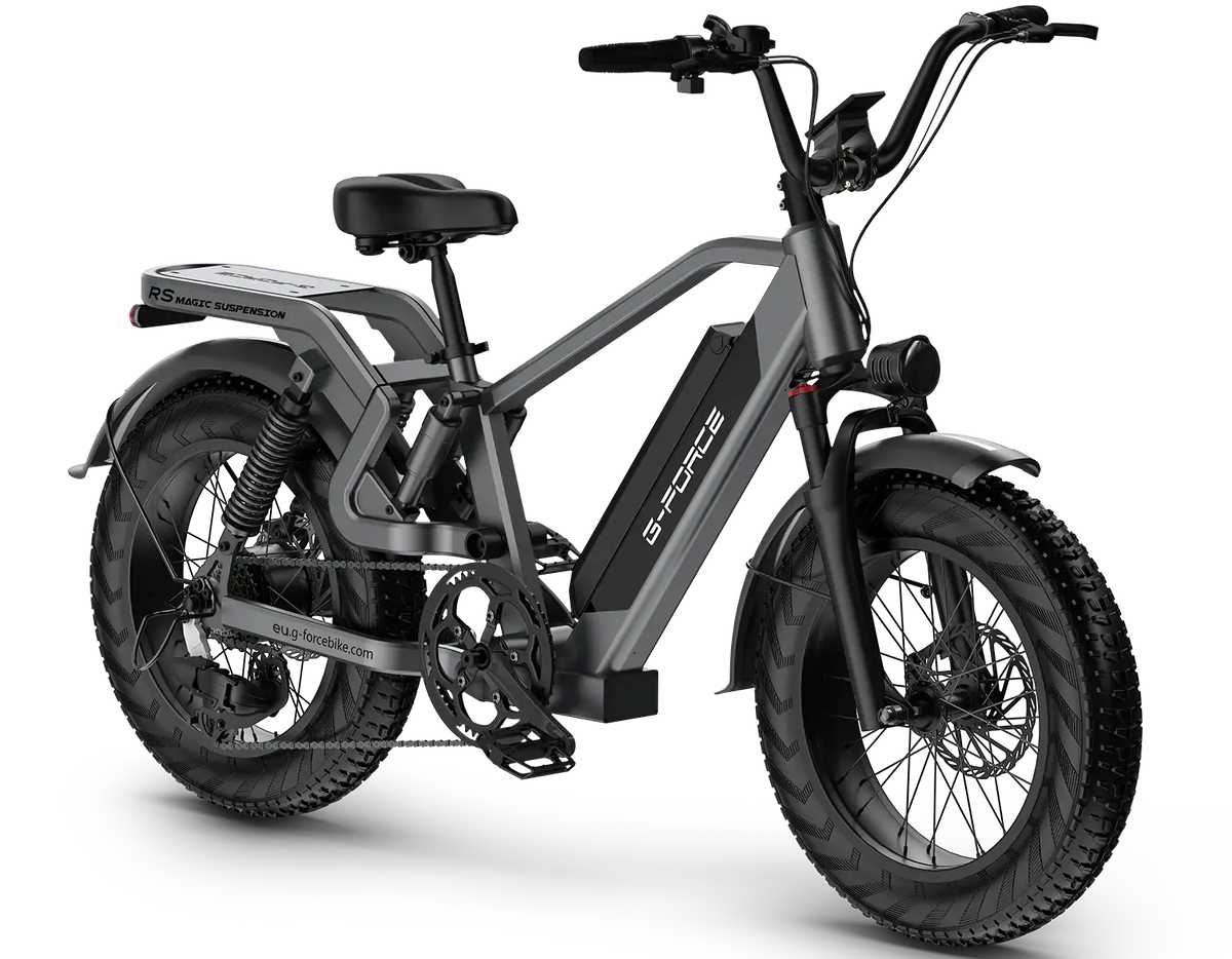 G-FORCE RS Fat Tyre Electric Bike-Electric Scooters London
