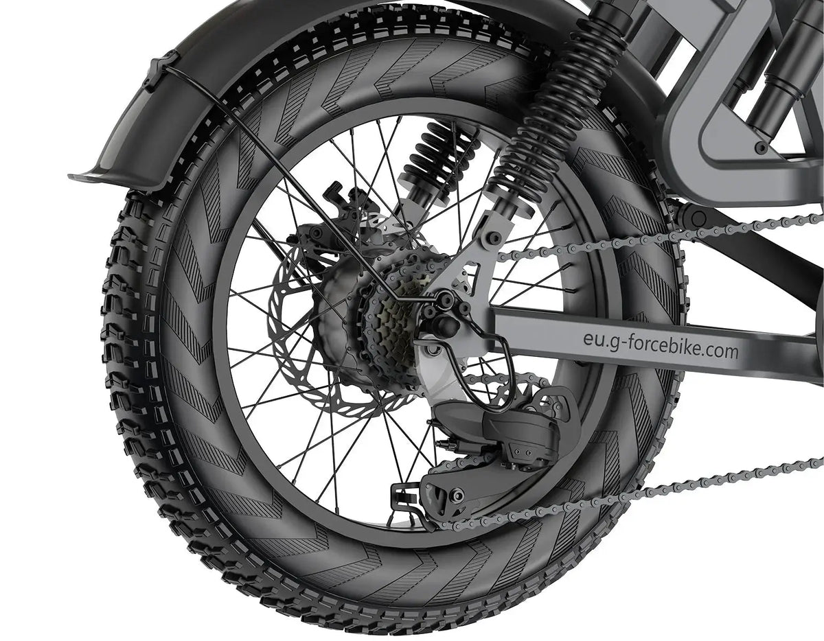 G-FORCE RS Fat Tyre Electric Bike-Electric Scooters London
