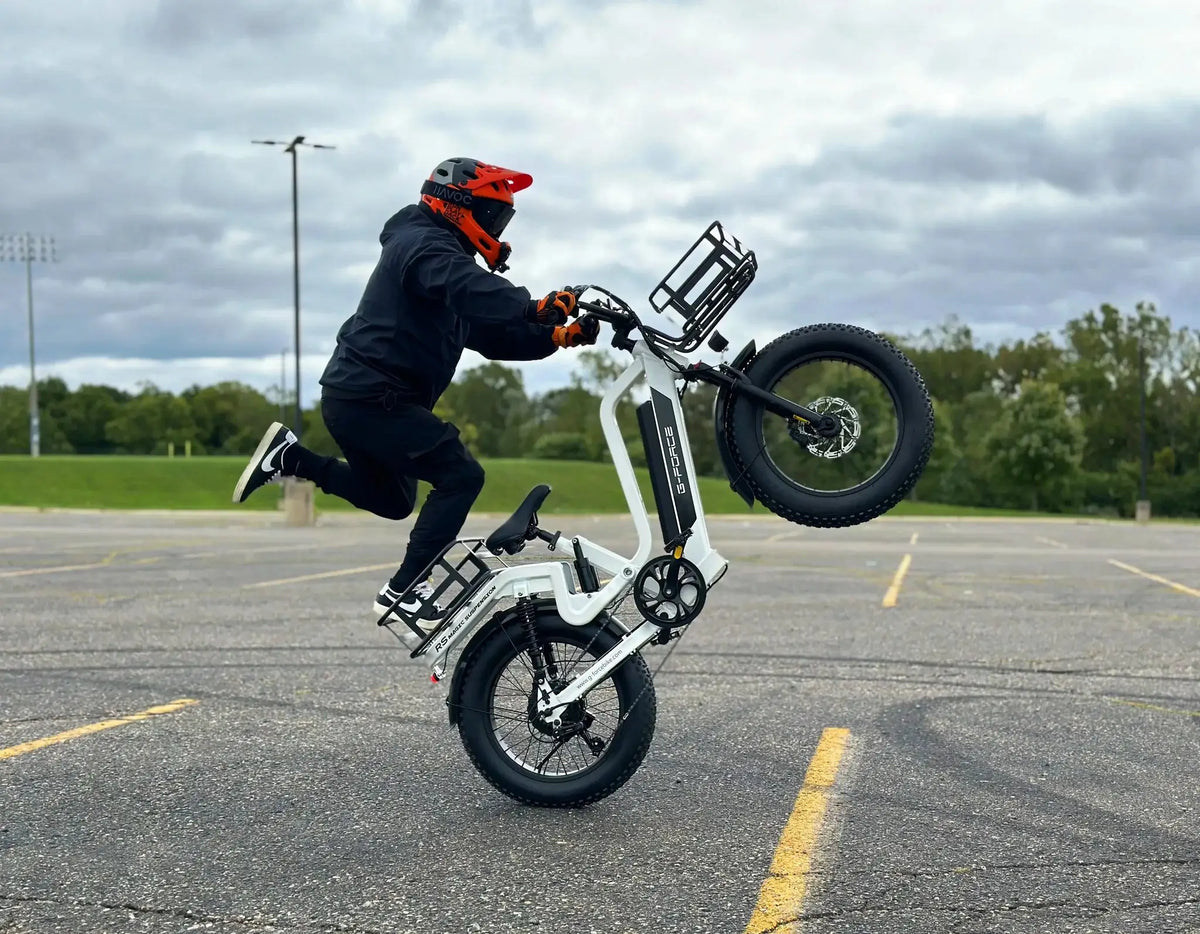 G-FORCE RS ST Step-Thru Fat Tyre Electric Bike-Electric Scooters London