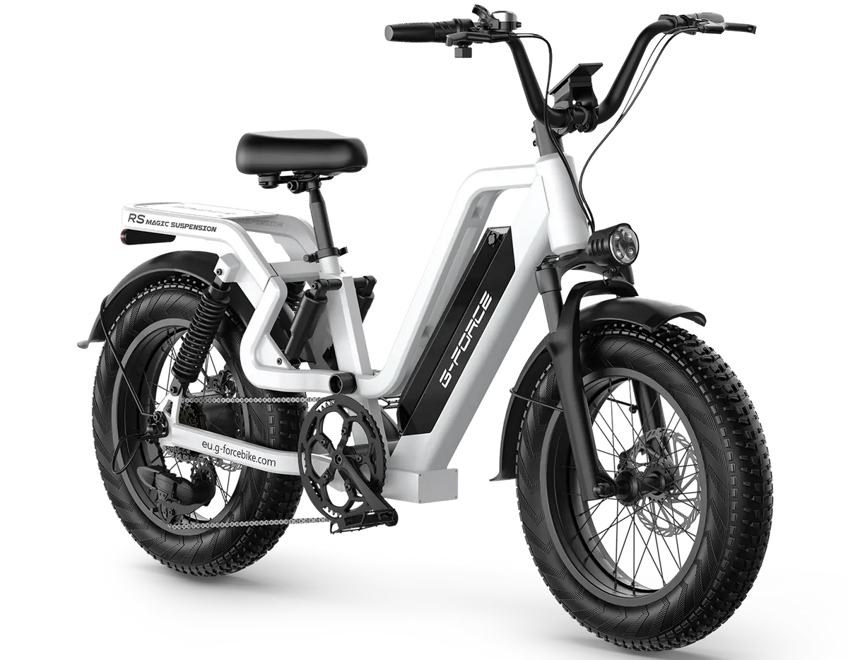 G-FORCE RS ST Step-Thru Fat Tyre Electric Bike-Electric Scooters London