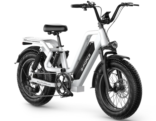 G-FORCE RS ST Step-Thru Fat Tyre Electric Bike-Electric Scooters London