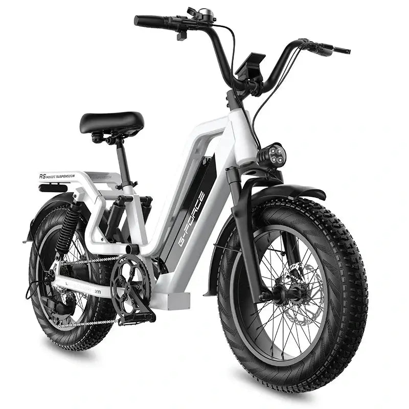 G-FORCE RS ST Step-Thru Fat Tyre Electric Bike-Electric Scooters London