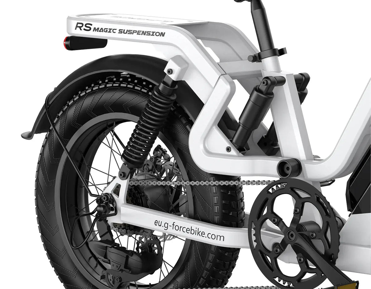 G-FORCE RS ST Step-Thru Fat Tyre Electric Bike-Electric Scooters London