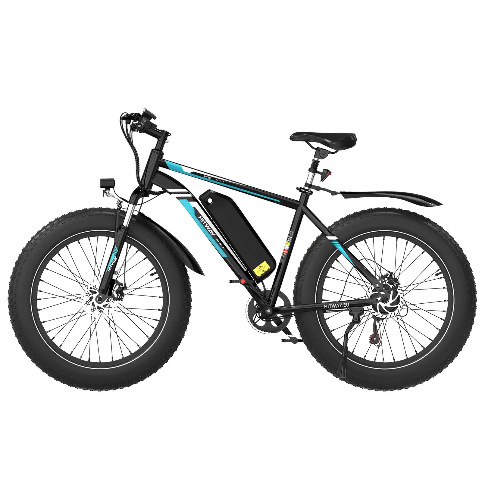 HITWAY BK15 4.0 Fat Tyre Electric Bike – 250W, 48V 15.6Ah, NFC-Electric Scooters London