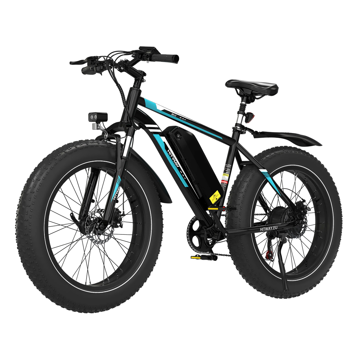HITWAY BK15 4.0 Fat Tyre Electric Bike – 250W, 48V 15.6Ah, NFC-Electric Scooters London