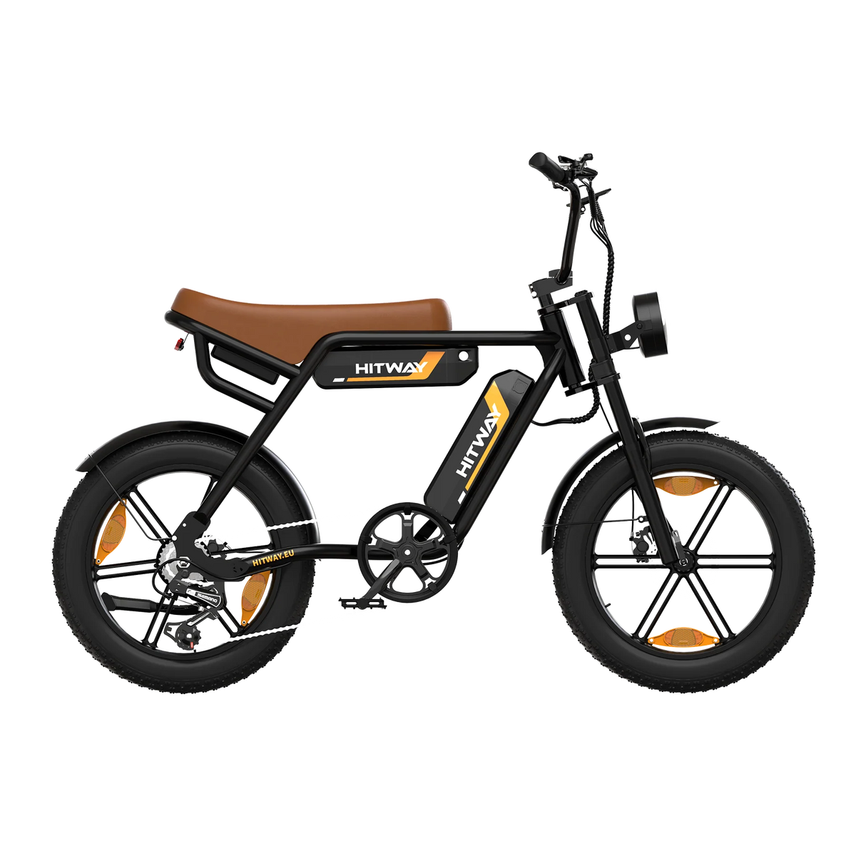 HITWAY BK17 / BK29S Dual Battery Electric Bike – Long-Range 48V / 13Ah×2, 250W Hub, Fat Tyres
