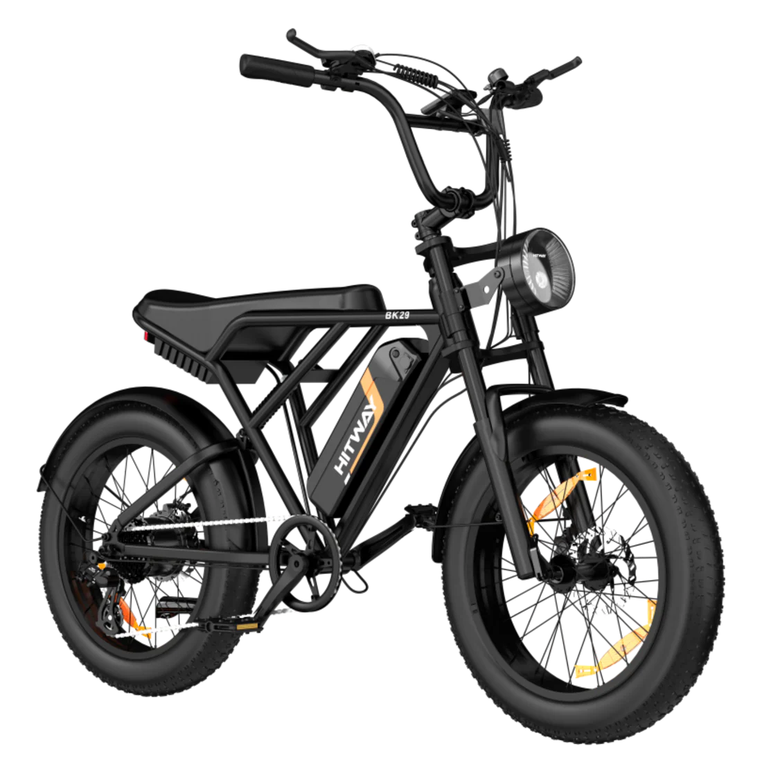 HITWAY BK29 Fat Tyre Electric Bike – 48V 15Ah Battery, 250W Motor, 20″×4.0″ Tyres-Electric Scooters London