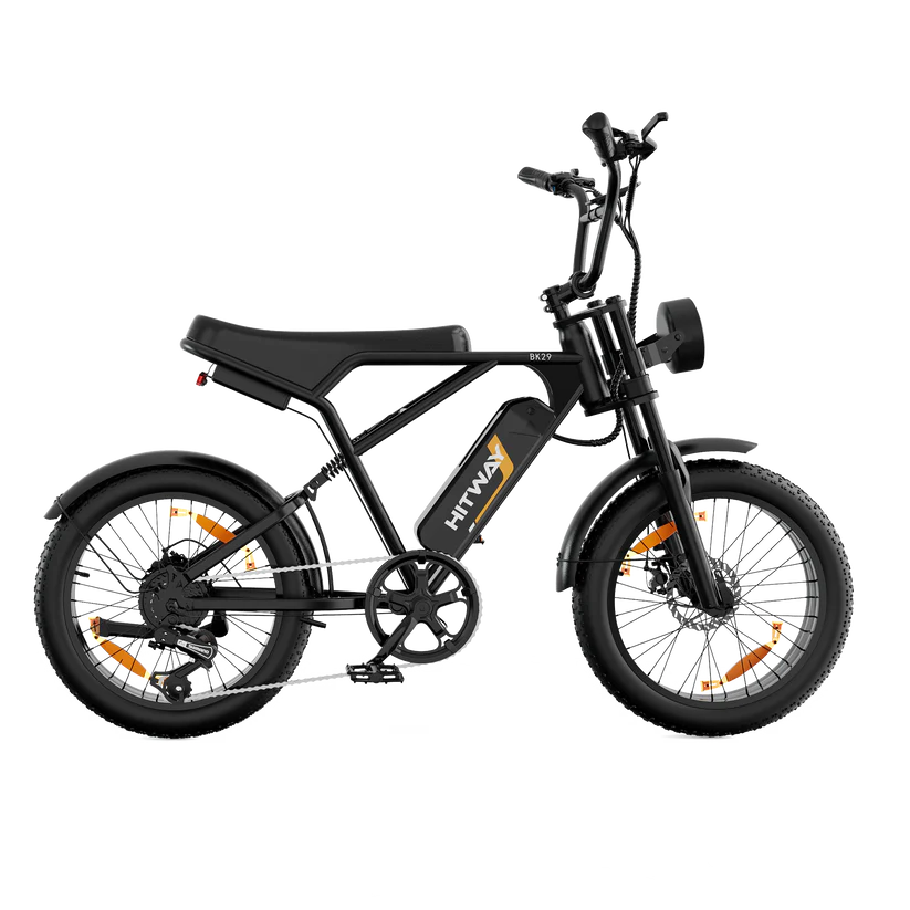 HITWAY BK29 Fat Tyre Electric Bike – 48V 15Ah Battery, 250W Motor, 20″×4.0″ Tyres-Electric Scooters London