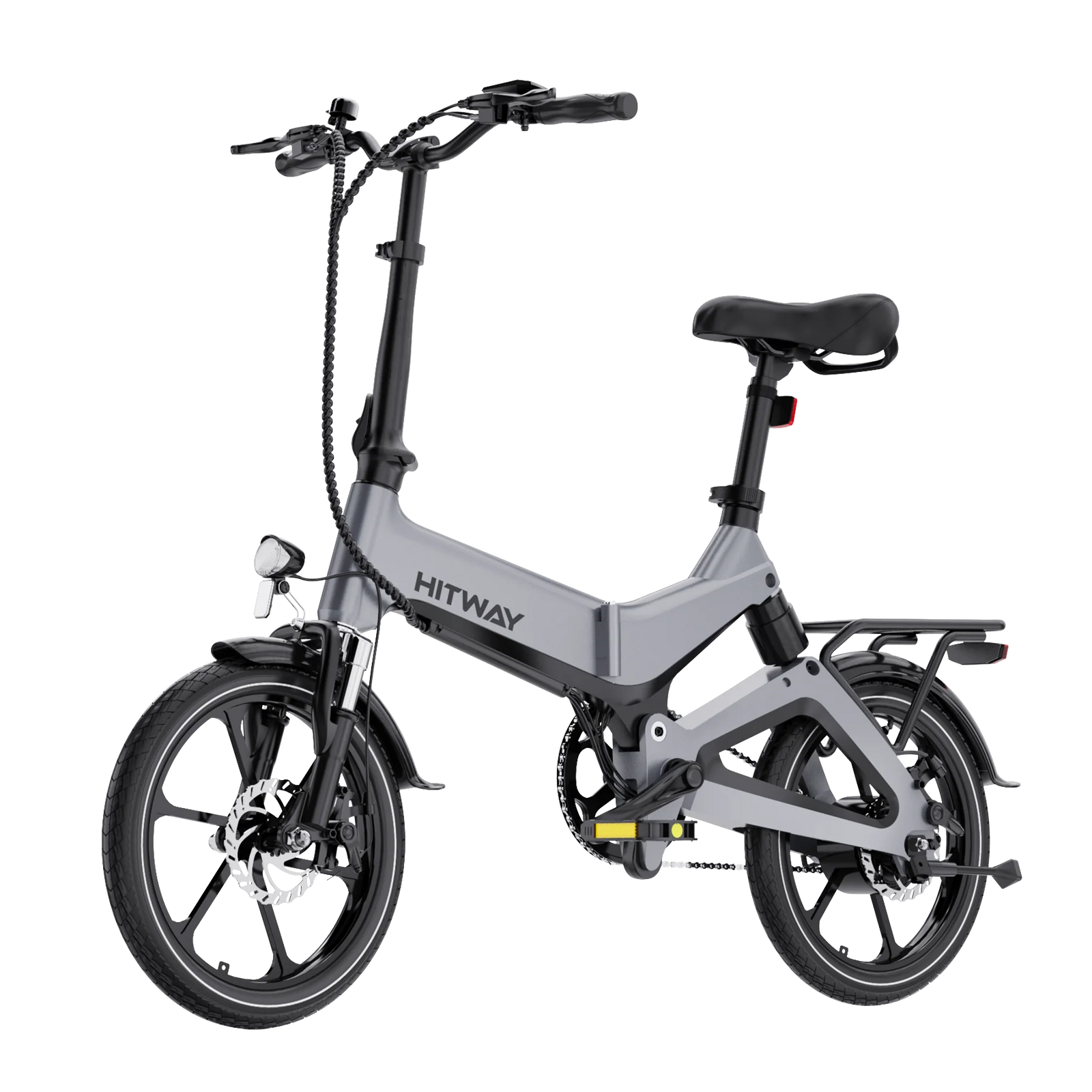 HITWAY BK2 250W Folding Electric Bike – 36V 7.8Ah, 16" Wheels-Electric Scooters London