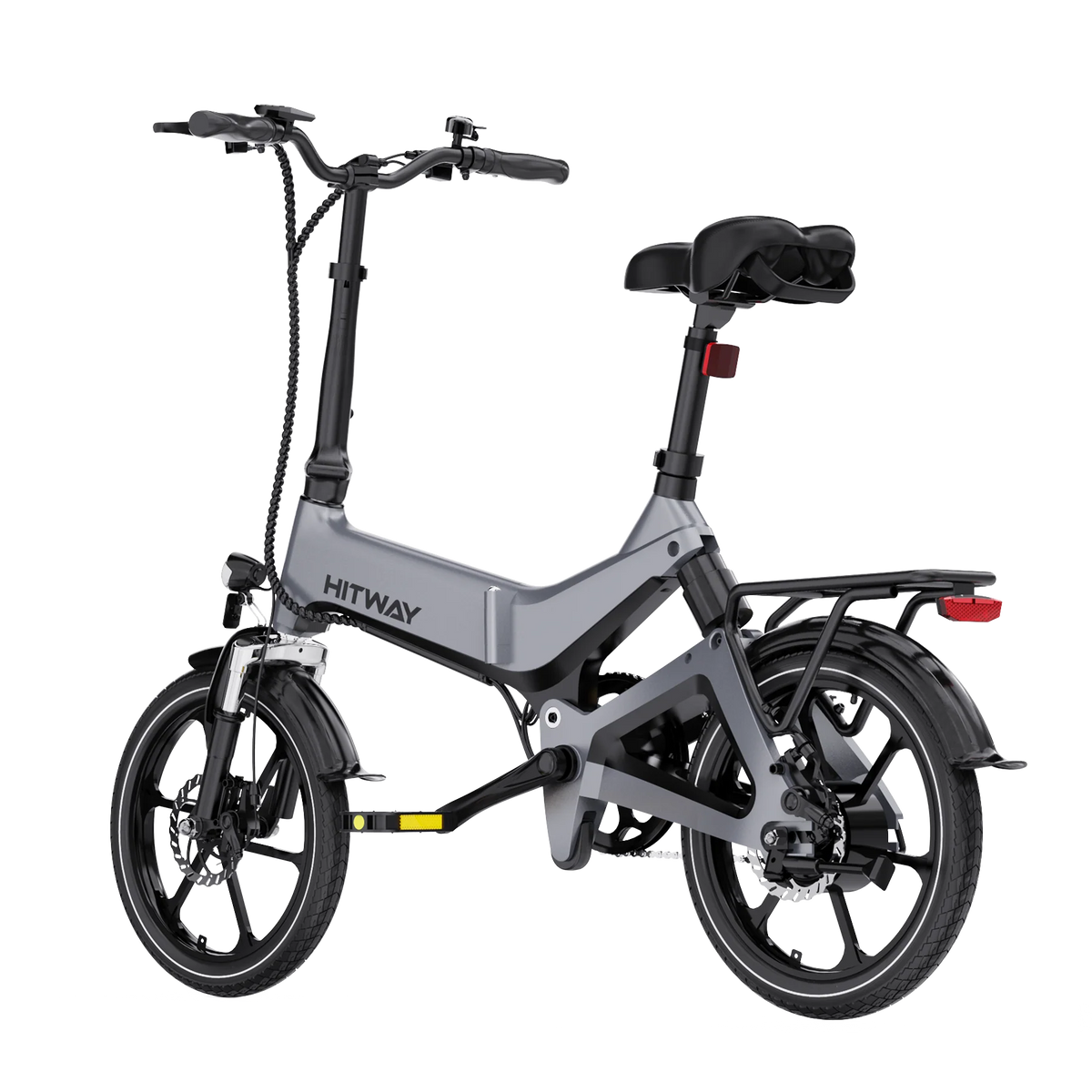 HITWAY BK2 250W Folding Electric Bike – 36V 7.8Ah, 16" Wheels-Electric Scooters London