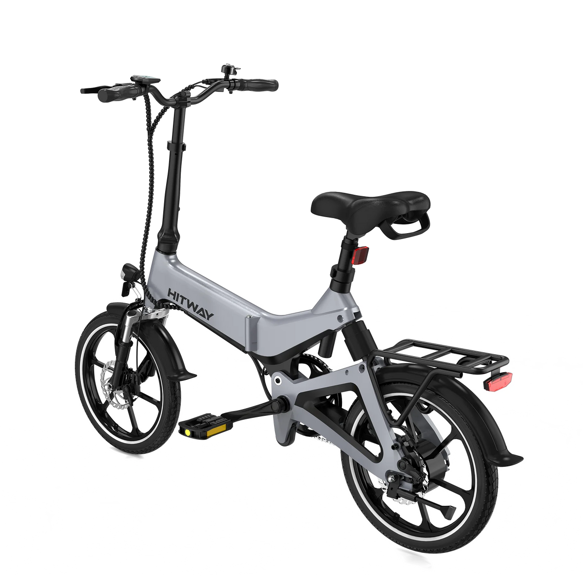 HITWAY BK2 250W Folding Electric Bike – 36V 7.8Ah, 16" Wheels-Electric Scooters London
