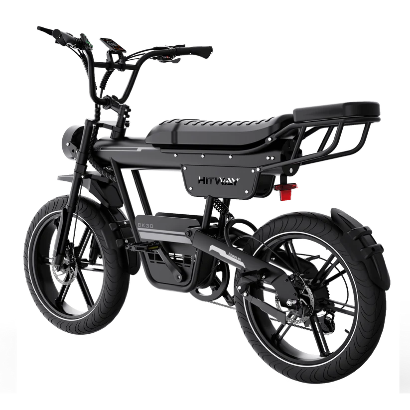 HITWAY BK30 Fat Tyre Electric Bike – 48V 23.4Ah, 20″×4.0″, Long-Range-Electric Scooters London
