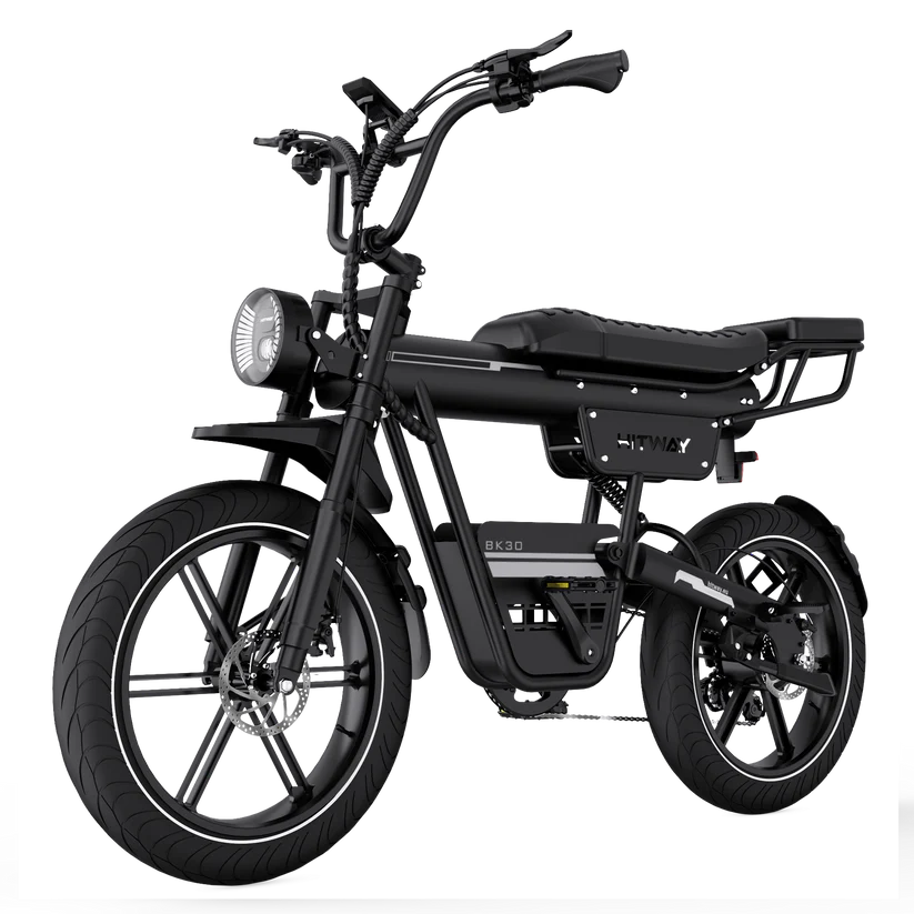 HITWAY BK30 Fat Tyre Electric Bike – 48V 23.4Ah, 20″×4.0″, Long-Range-Electric Scooters London