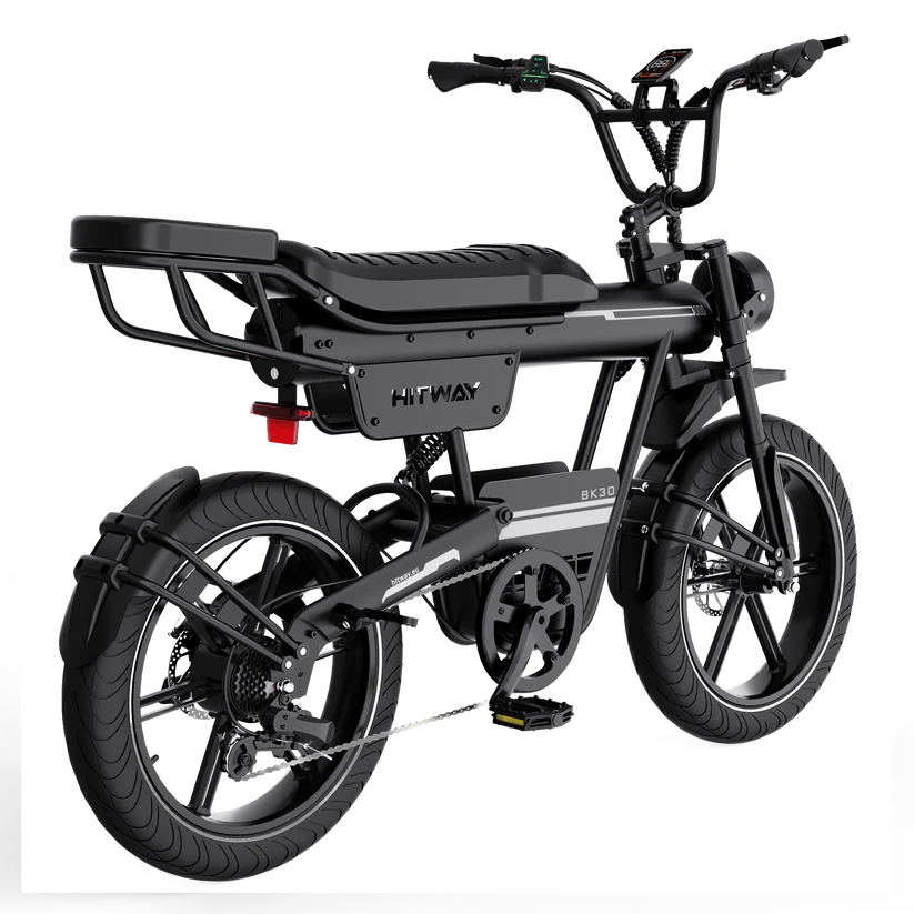 HITWAY BK30 Fat Tyre Electric Bike – 48V 23.4Ah, 20″×4.0″, Long-Range-Electric Scooters London