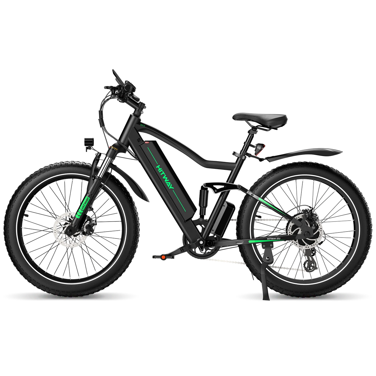 HITWAY BK9S Electric Bike – 48V 16Ah, 26″×4.0″ Fat Tyres, App Connectivity-Electric Scooters London