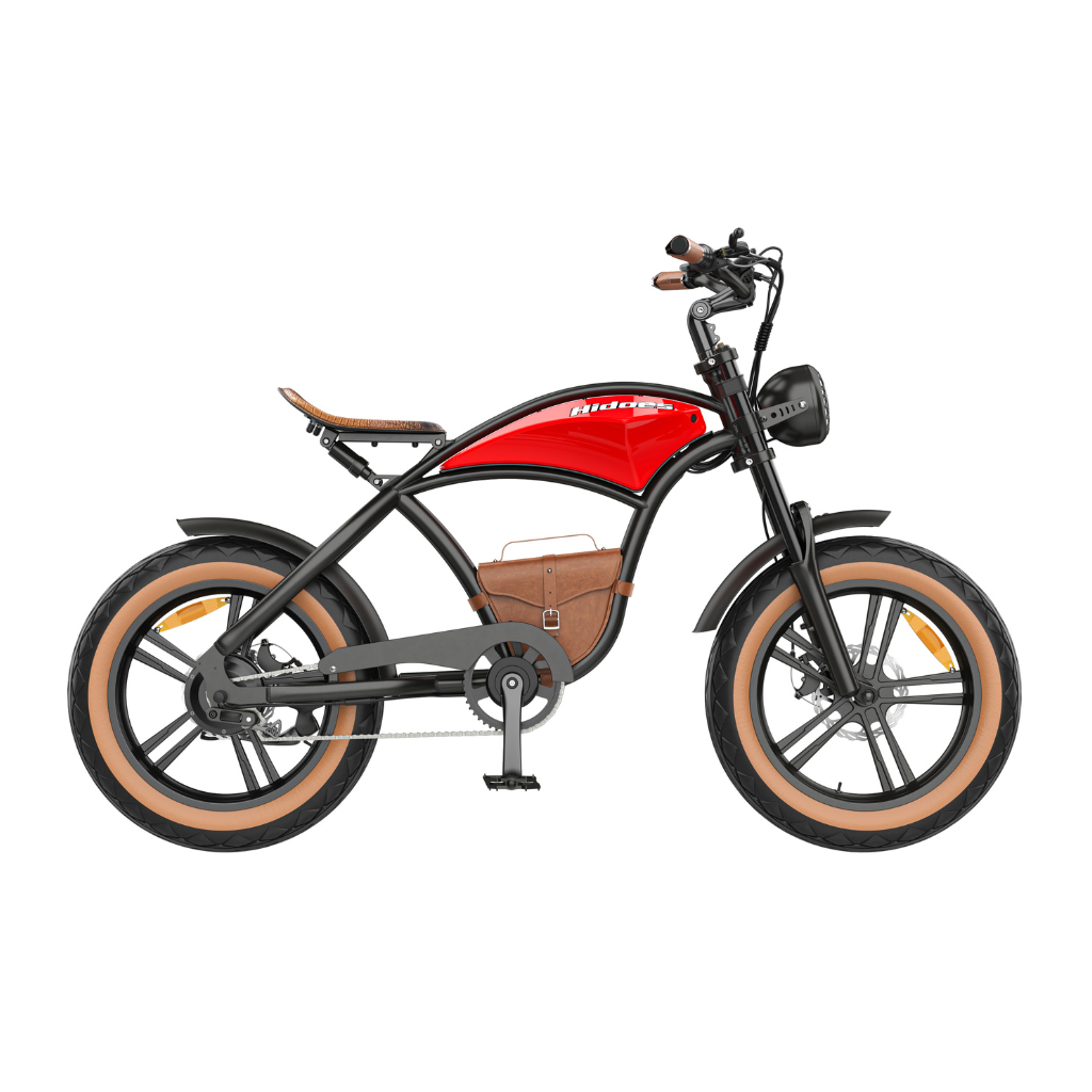 Hidoes® B10 -1000W Retro Vintage Fat Tyre Electric Bike-Electric Scooters London