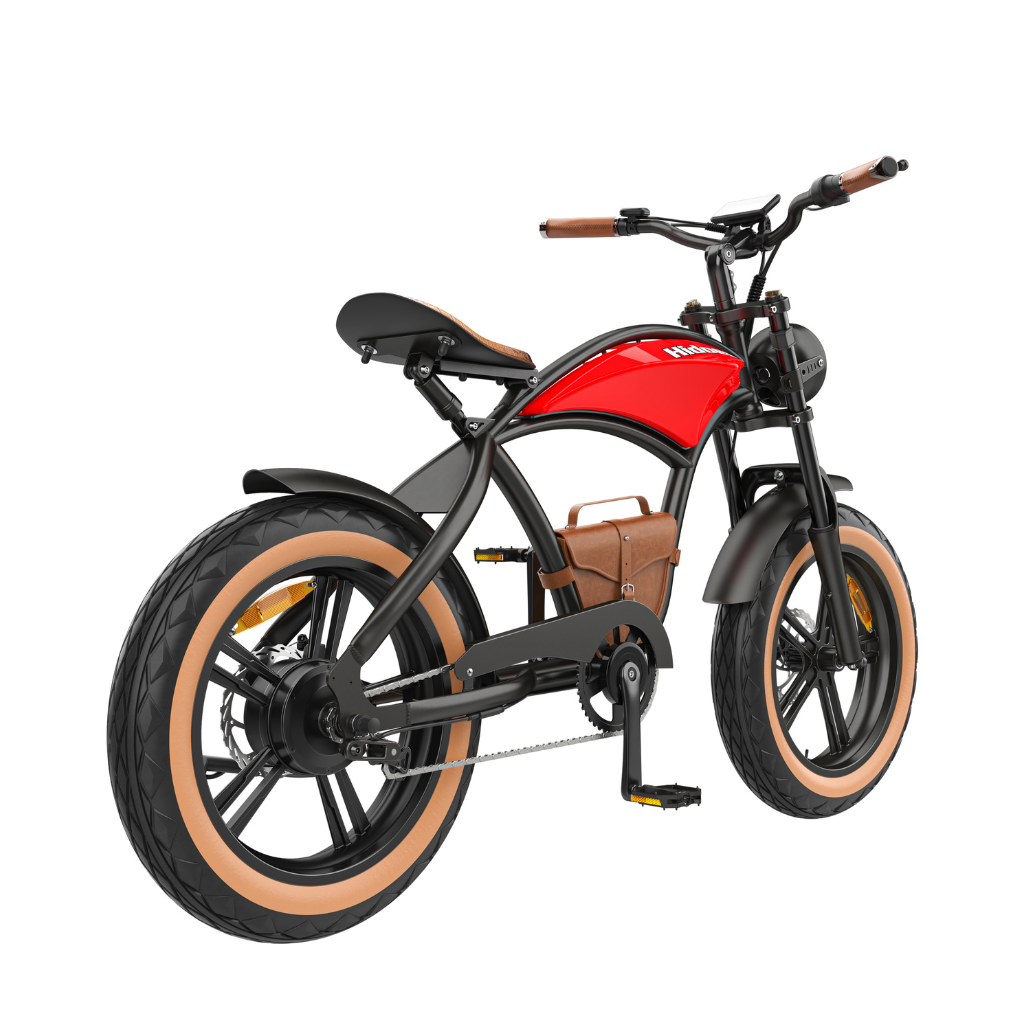 Hidoes® B10 -1000W Retro Vintage Fat Tyre Electric Bike-Electric Scooters London