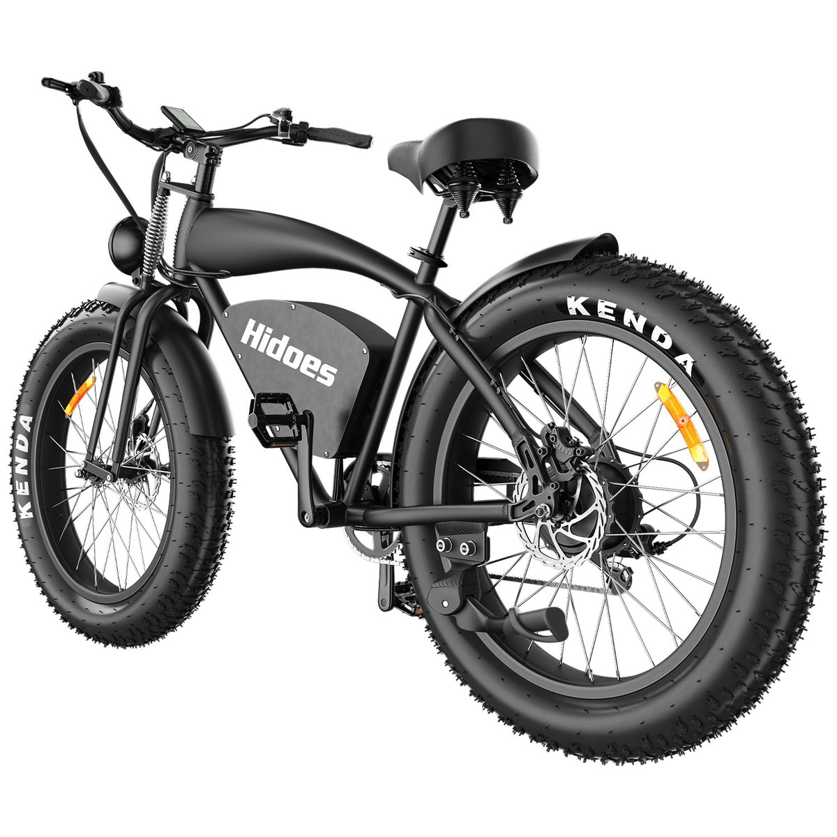 Hidoes® B3 -1200W Retro Vintage Fat Tyre Electric Bike-Electric Scooters London