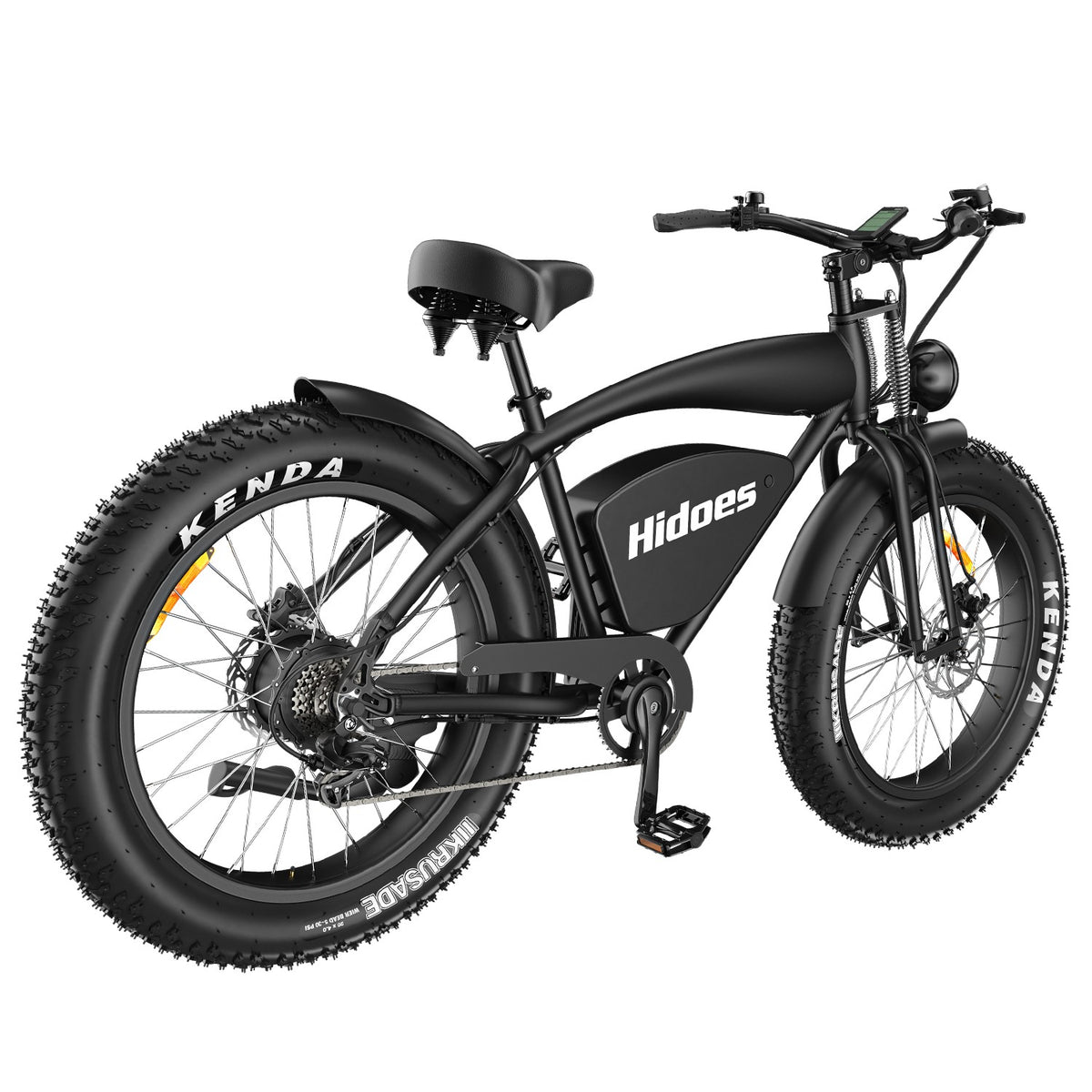 Hidoes® B3 -1200W Retro Vintage Fat Tyre Electric Bike-Electric Scooters London