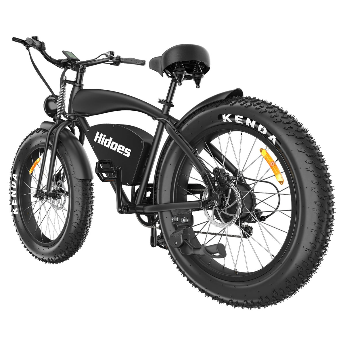 Hidoes® B3 -1200W Retro Vintage Fat Tyre Electric Bike-Electric Scooters London