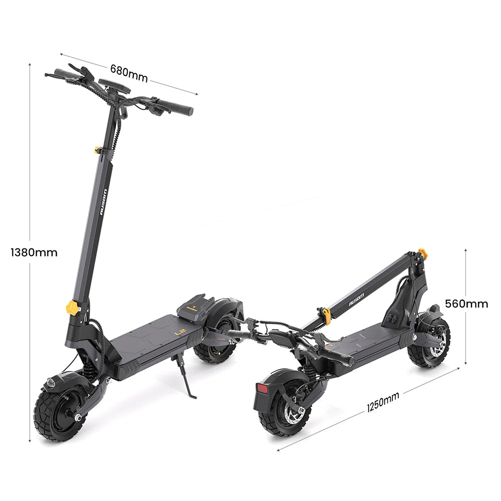Ausom L2 Dual Motor Electric Scooter-Electric Scooters London