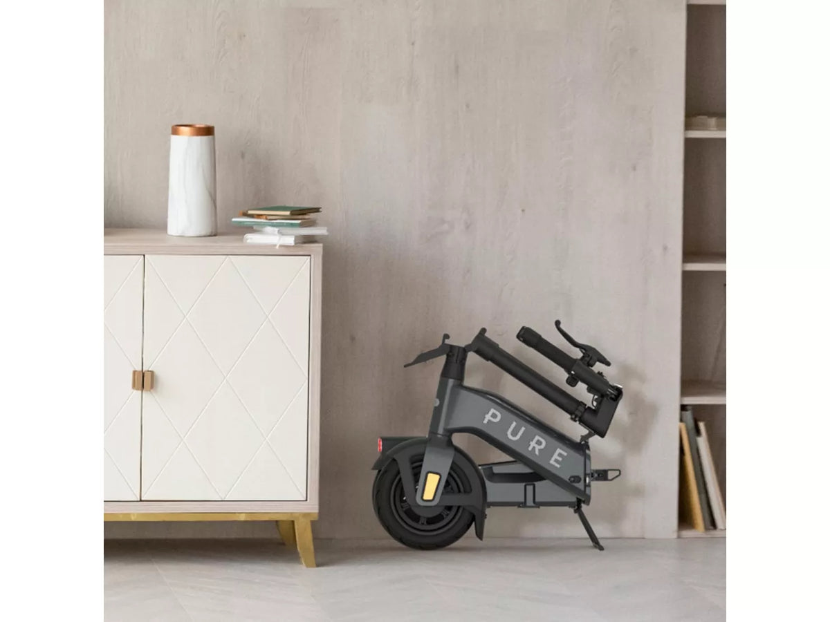 Pure Advance Flex Electric Scooter - Mercury Grey-Electric Scooters London