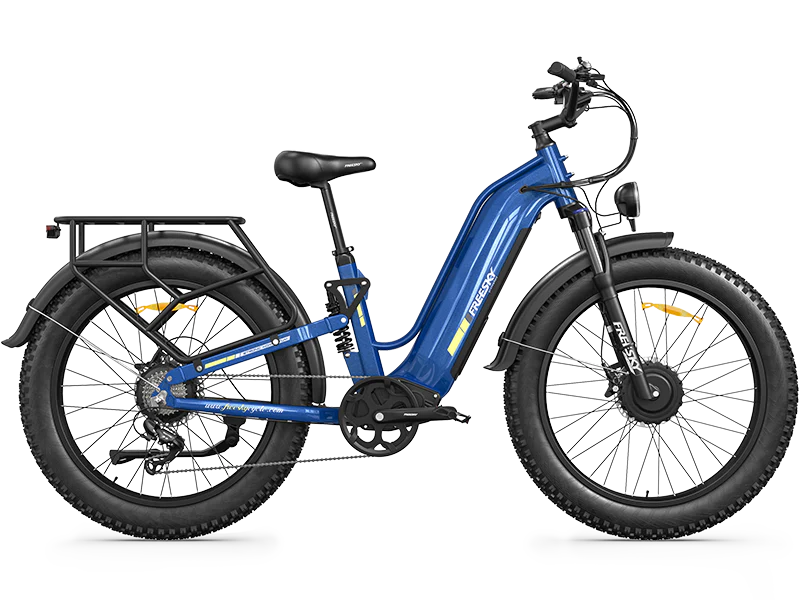 FREESKY Ranger Air M-540 Step-Through Electric Bike – 3500W Peak Dual Motor-Electric Scooters London