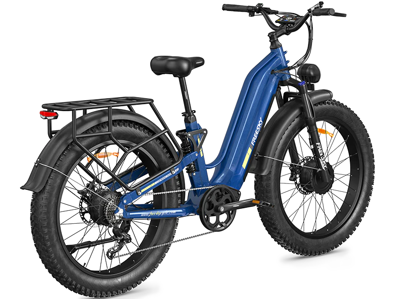FREESKY Ranger Air M-540 Step-Through Electric Bike – 3500W Peak Dual Motor-Electric Scooters London