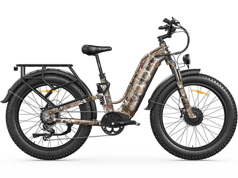 FREESKY Ranger Air M-540 Step-Through Electric Bike – 3500W Peak Dual Motor-Electric Scooters London