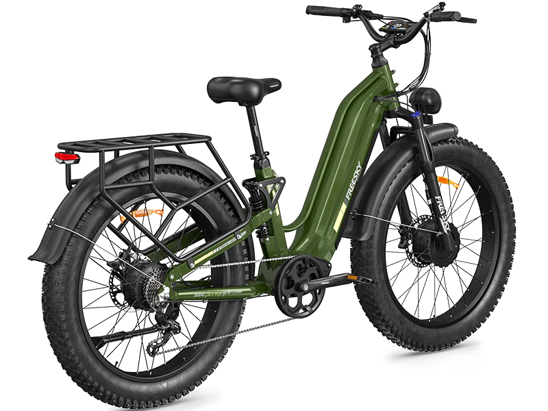 FREESKY Ranger Air M-540 Step-Through Electric Bike – 3500W Peak Dual Motor-Electric Scooters London