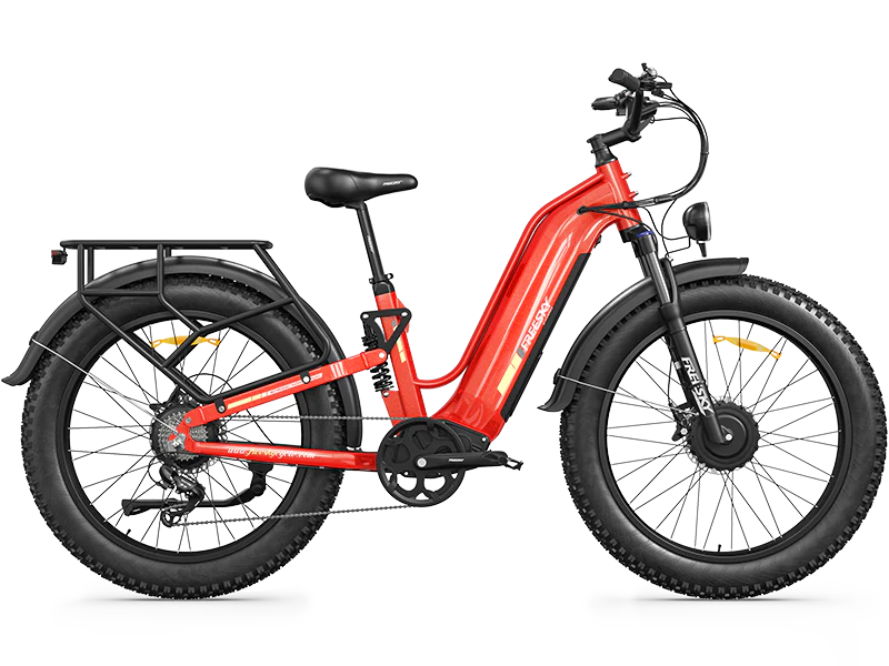 FREESKY Ranger Air M-540 Step-Through Electric Bike – 3500W Peak Dual Motor-Electric Scooters London