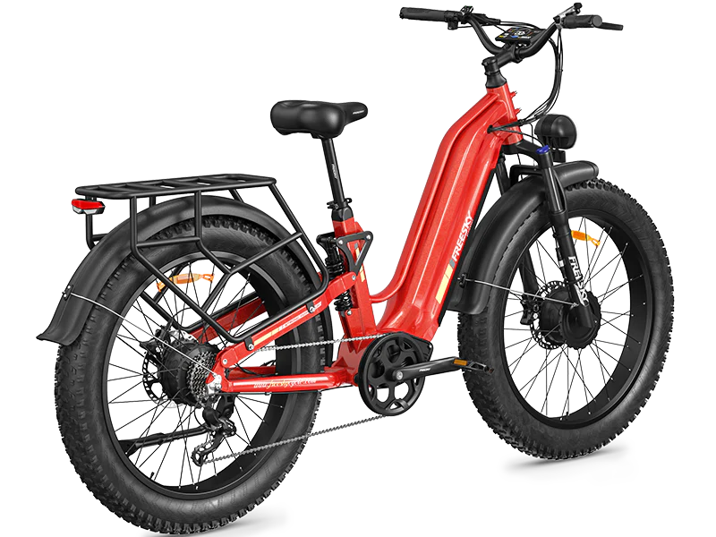 FREESKY Ranger Air M-540 Step-Through Electric Bike – 3500W Peak Dual Motor-Electric Scooters London