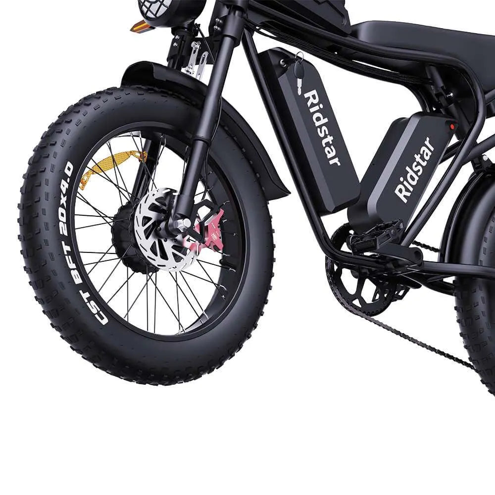 Ridstar E Bike Q20 Pro 2000W 52V 40AH Electric Bike-Electric Scooters London