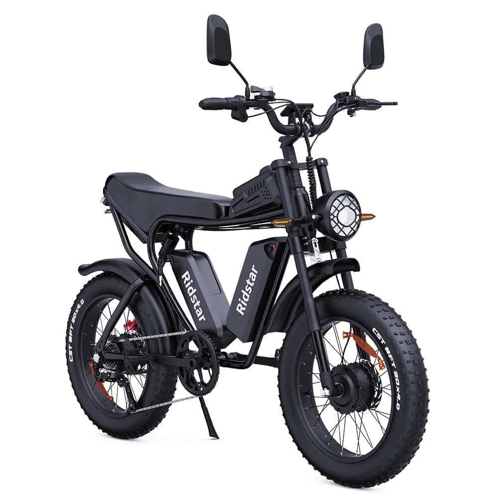 Ridstar E Bike Q20 Pro 2000W 52V 40AH Electric Bike-Electric Scooters London