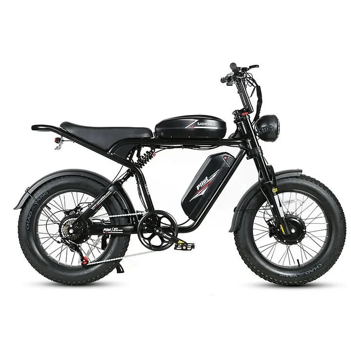 SAMEBIKE M20-III Dual Battery Fat Tyre Electric Bike-Electric Scooters London