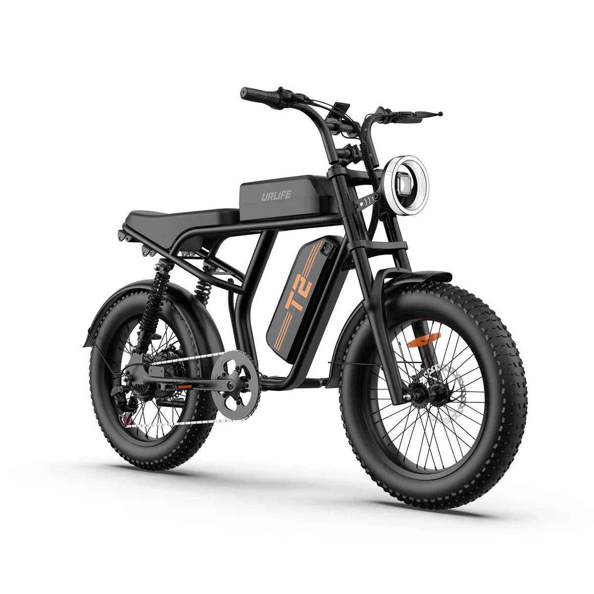 URLIFE T2 Fat Tyre Electric Bike-Electric Scooters London