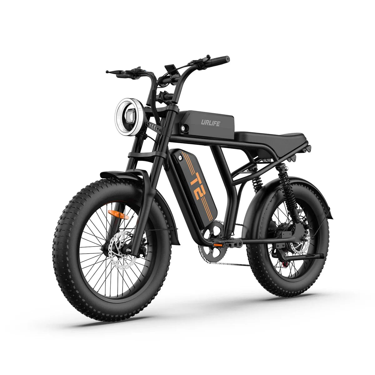 URLIFE T2 Fat Tyre Electric Bike-Electric Scooters London