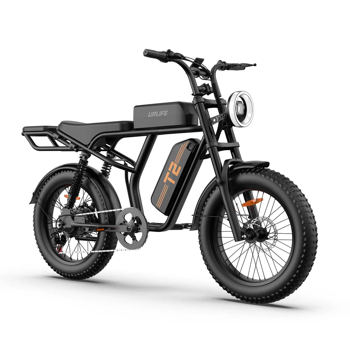 URLIFE T2 Fat Tyre Electric Bike-Electric Scooters London
