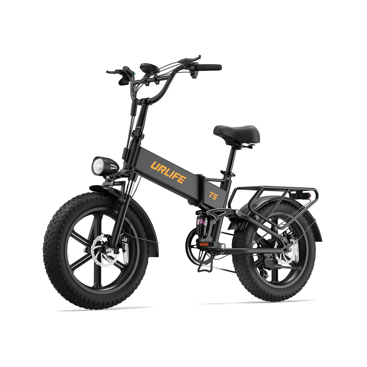 URLIFE T5 Fat Tyre Electric Bike – 750W Folding E-Bike-Electric Scooters London