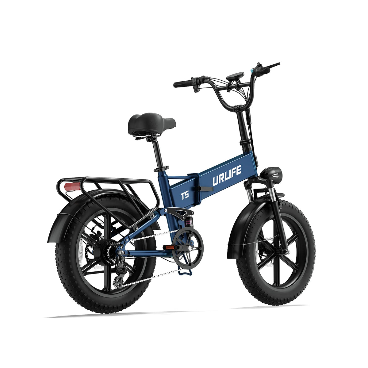 URLIFE T5 Fat Tyre Electric Bike – 750W Folding E-Bike-Electric Scooters London