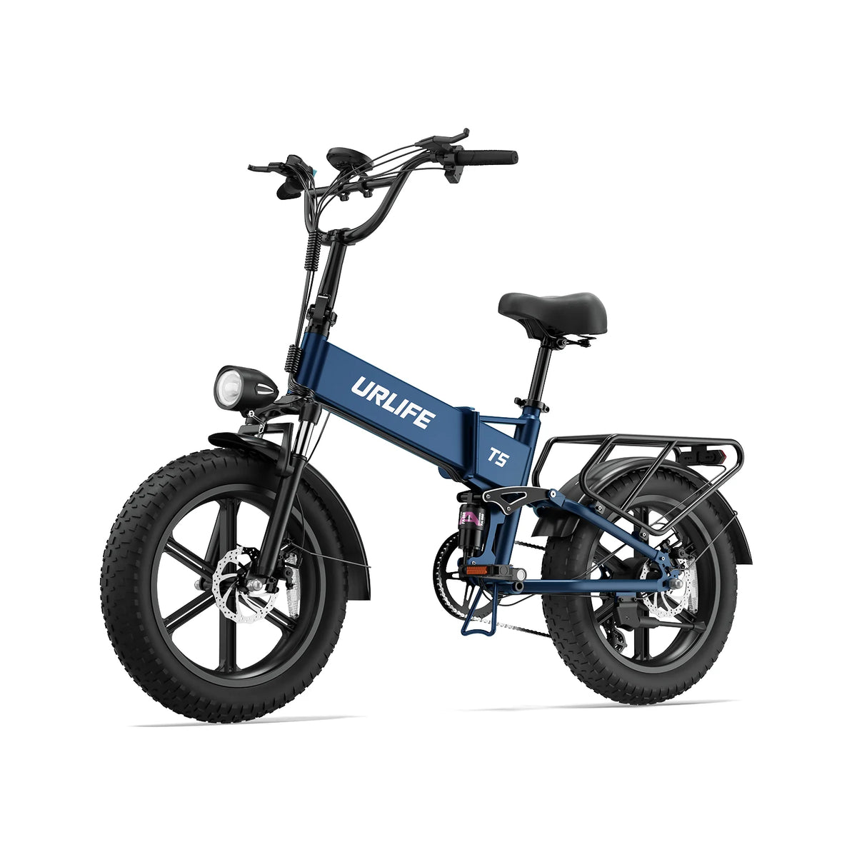 URLIFE T5 Fat Tyre Electric Bike – 750W Folding E-Bike-Electric Scooters London