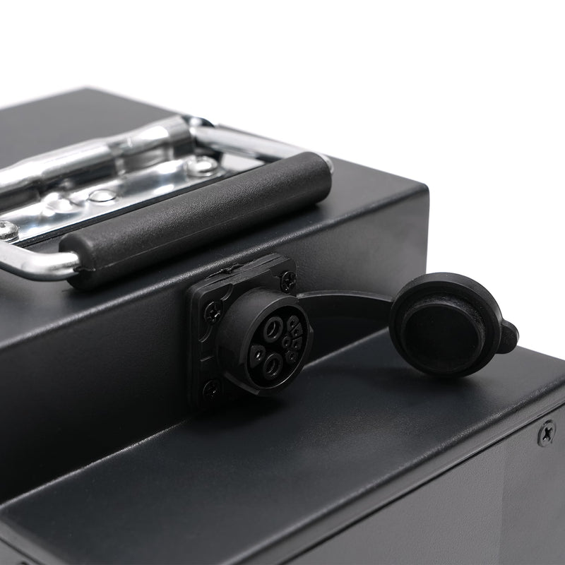 VIPCOO H3 45Ah replacement battery black metal casing and folding handle