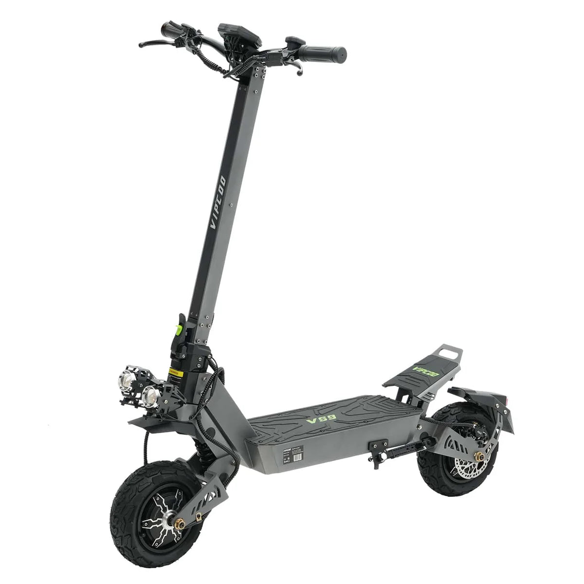 VIPCOO VS9 3600W Dual Motor Electric Scooter – 60V 26Ah, 65 km/h, 11″ Off-Road Tyres, Hydraulic Brakes-Electric Scooters London