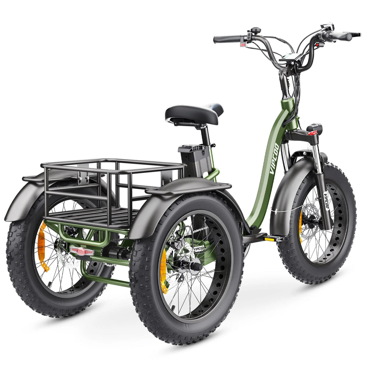 VIPCOO ET1 Fat Tyre Electric Tricycle-Electric Scooters London