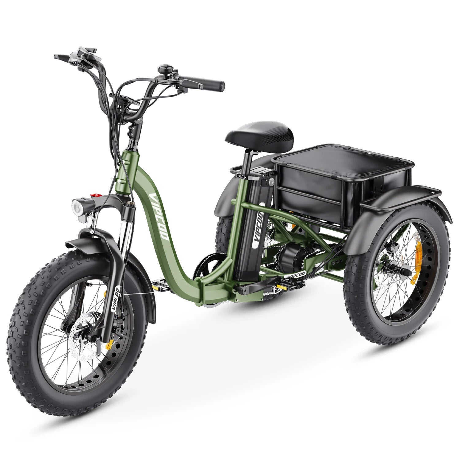 VIPCOO ET1 Fat Tyre Electric Tricycle-Electric Scooters London