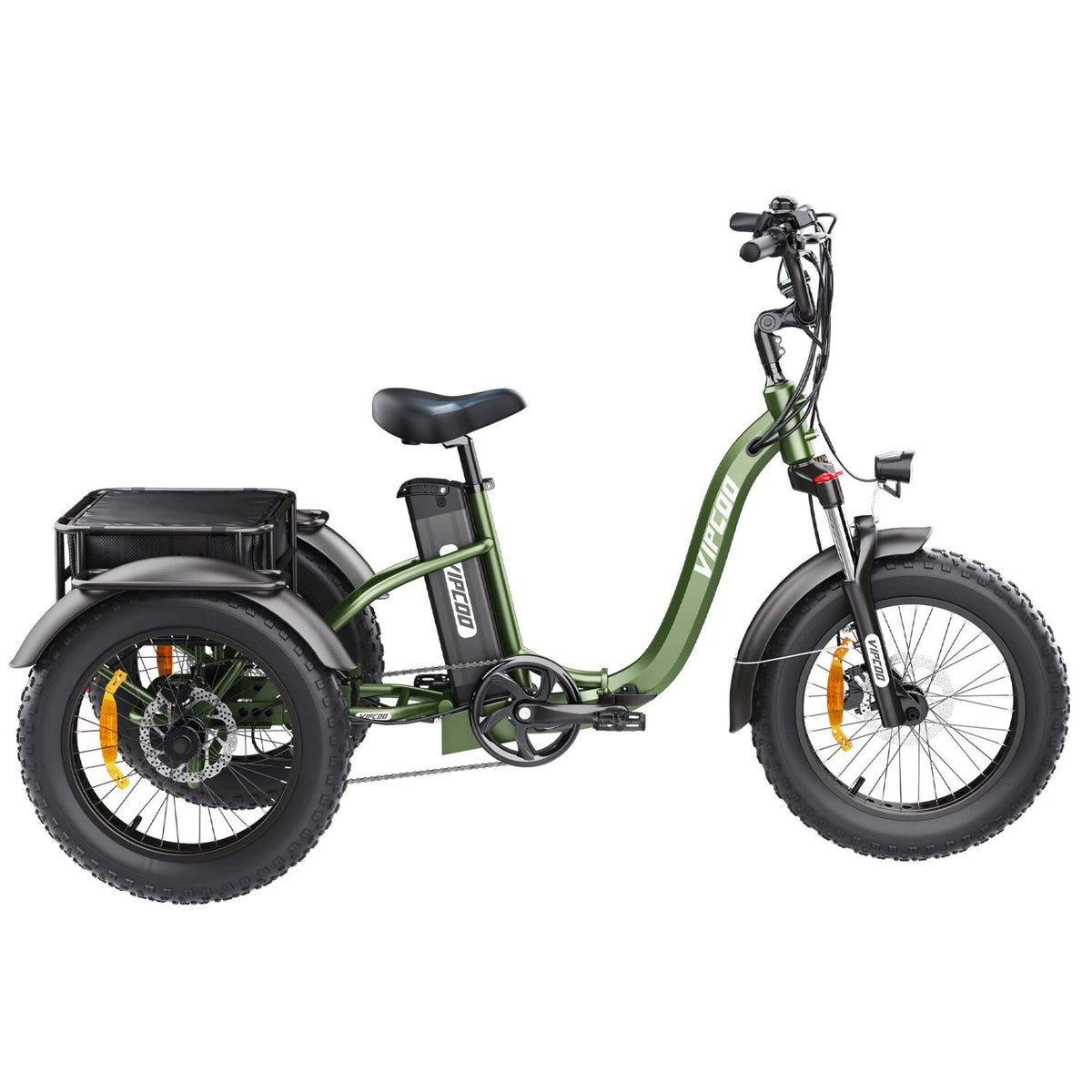 VIPCOO ET1 Fat Tyre Electric Tricycle-Electric Scooters London