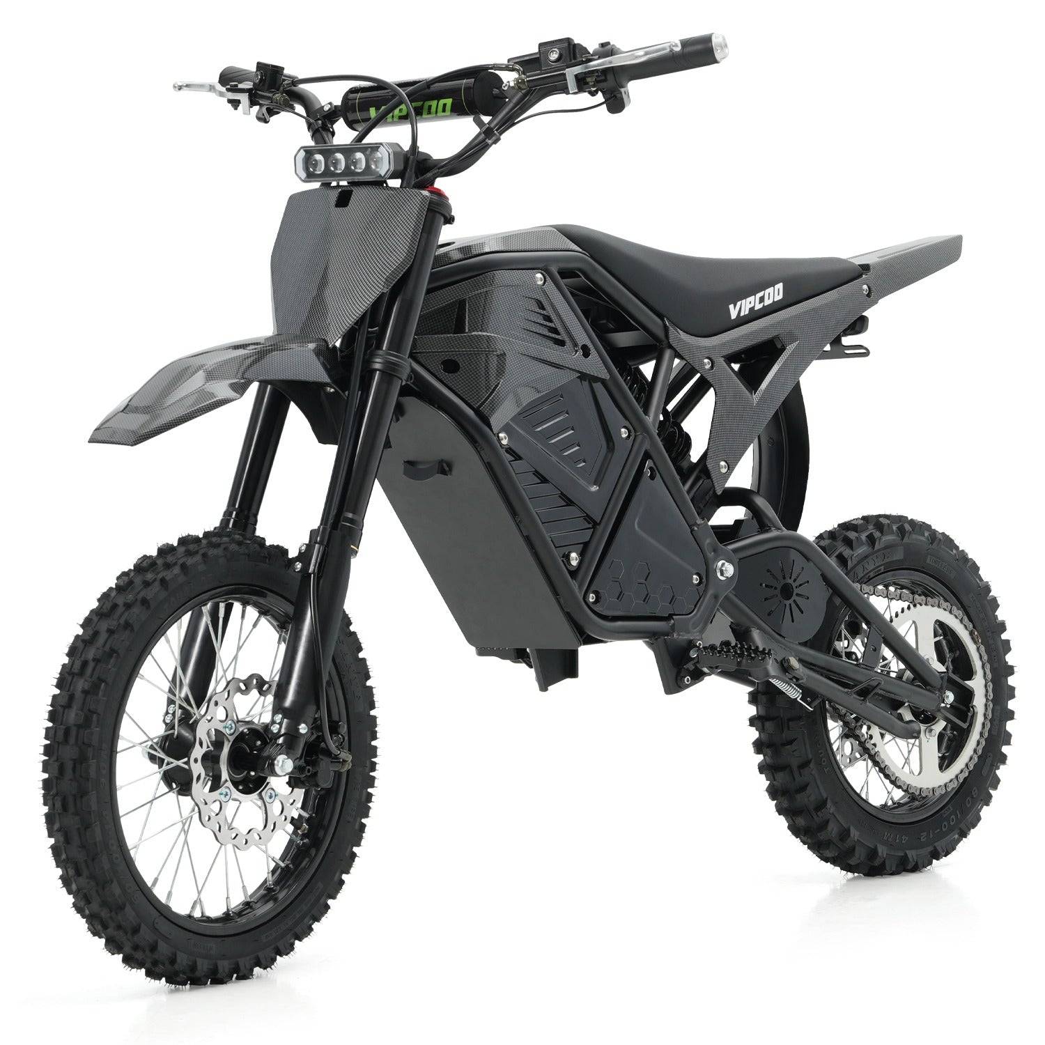 VIPCOO H3 Electric Dirt Bike – 3500W Peak, 48V 23Ah, 63 km/h-Electric Scooters London