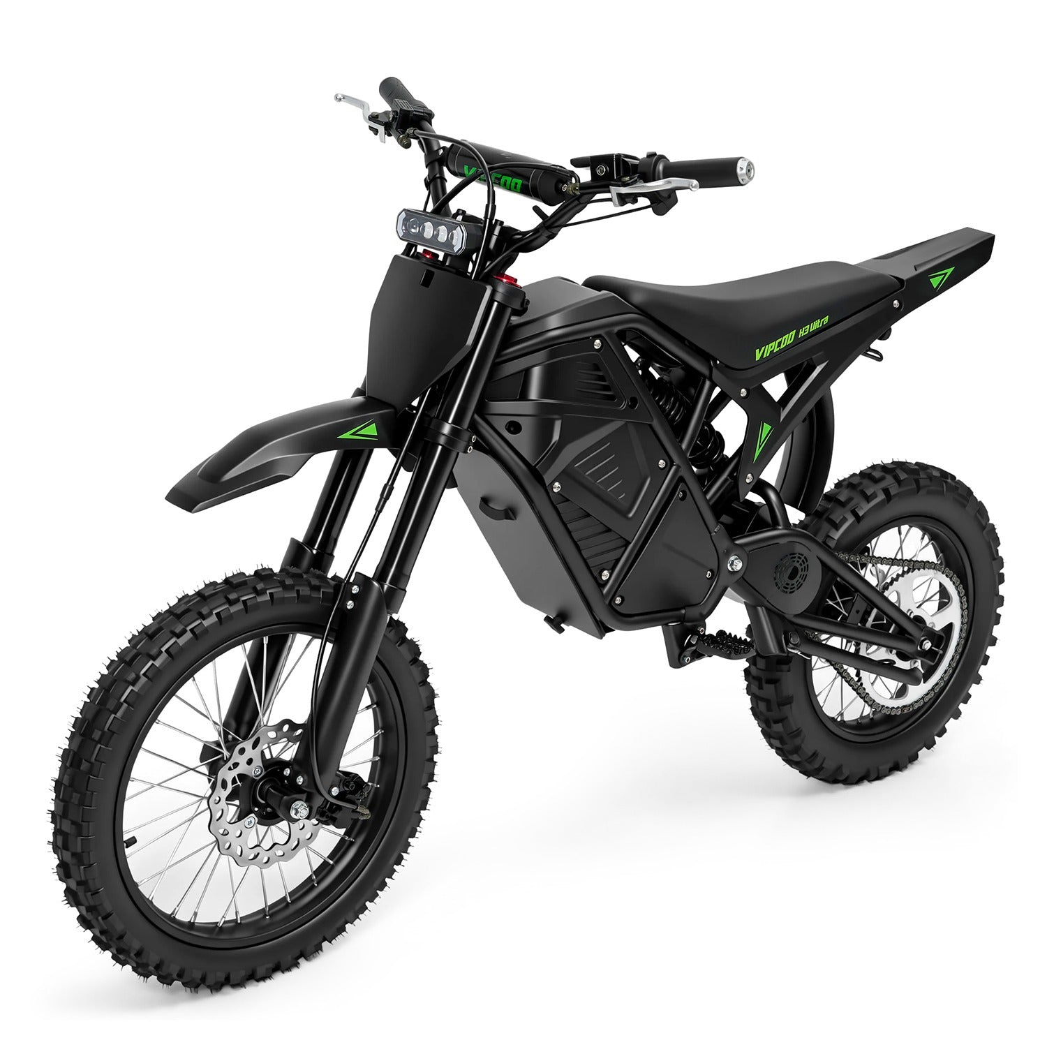 VIPCOO H3 Ultra Electric Dirt Bike – 5000W 72V 17/14 Wheels-Electric Scooters London
