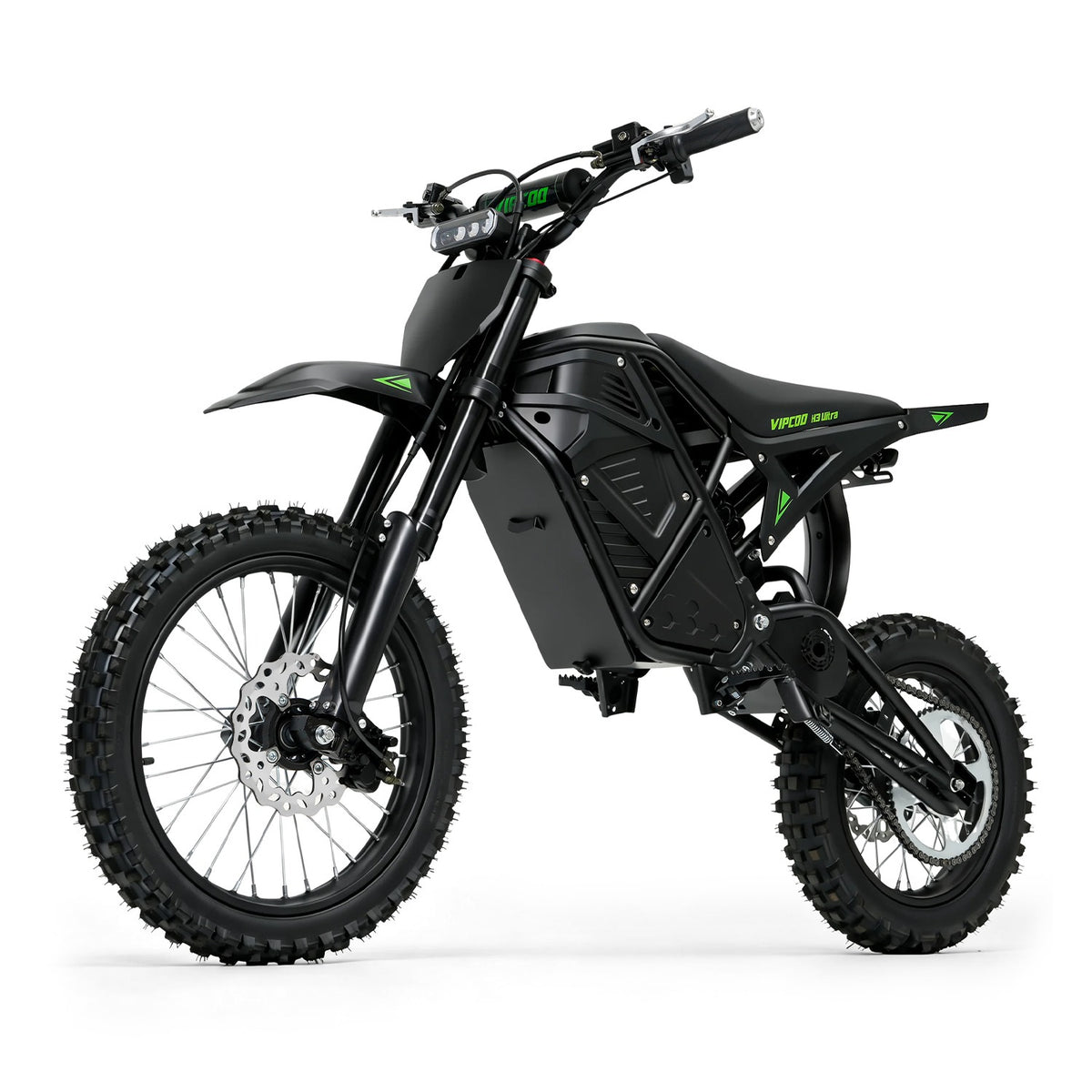 VIPCOO H3 Ultra Electric Dirt Bike – 5000W 72V 17/14 Wheels